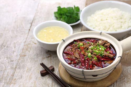 中国四川料理の牛肉