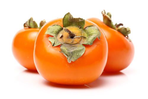 食べ頃の柿の画像