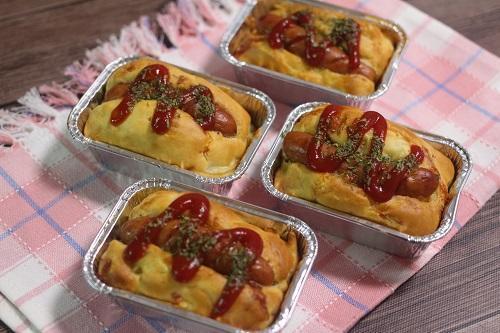 朝食にもおすすめ！「ホットケーキミックスでウインナーパン」