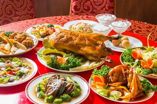 中華料理のフルコース