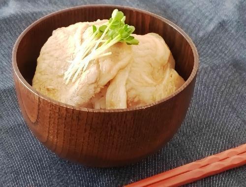 甘辛味でごはんも進む！「帯広風豚丼」