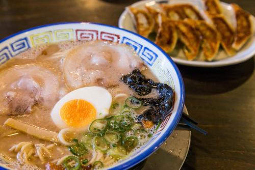 ラーメンと餃子