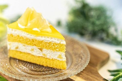 夏みかんのショートケーキ