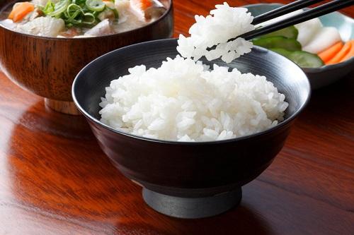 伝統的な日本料理豚汁とご飯・香の物