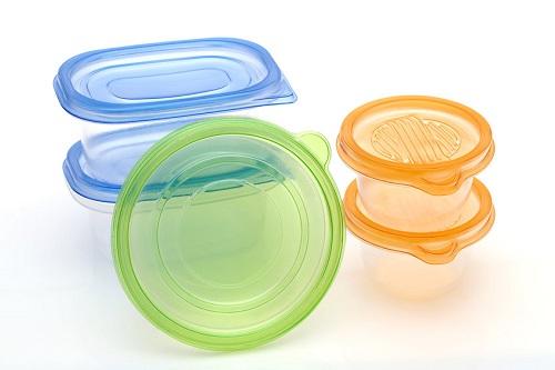 食品プラスチック容器のスタック