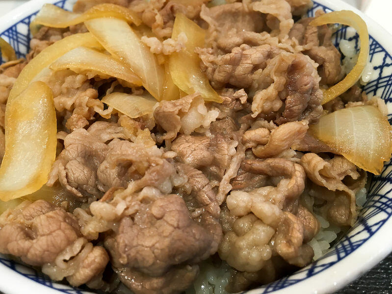 牛丼屋のカロリー比較