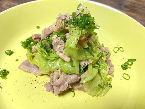 シャキシャキやみつき食感！「レタスと豚肉の中華炒め」