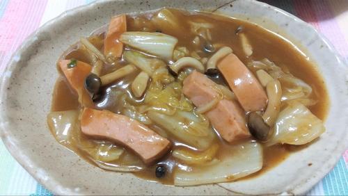 白菜の甘みが隠し味！「白菜のカレー煮」