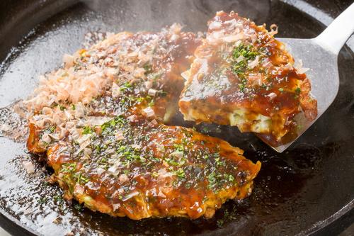 お好み焼きの焼き方でお店の味再現