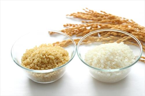 発芽玄米と白米