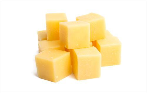 キューブ型のチーズ