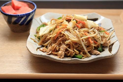 辛ラーメンで焼きそばアレンジレシピ