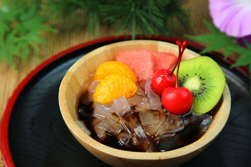 管理栄養士監修 くずきりのカロリーと栄養素 栄養図鑑 食 料理 オリーブオイルをひとまわし