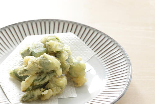 オクラは天ぷらにおすすめの食材！美味しく作るには下処理が重要！