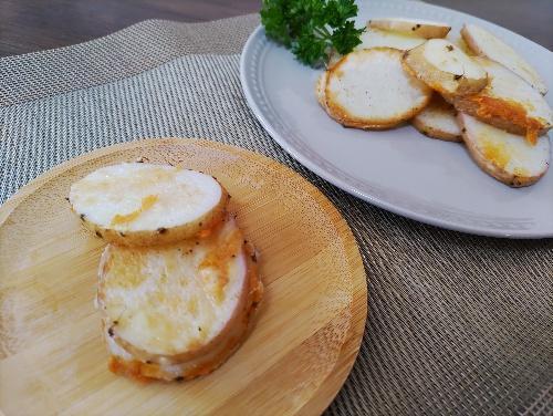 かりかりチーズとねっとり長芋が美味しい！「長芋のチーズ焼き」