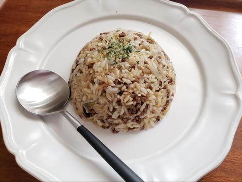 すき焼きチャーハン