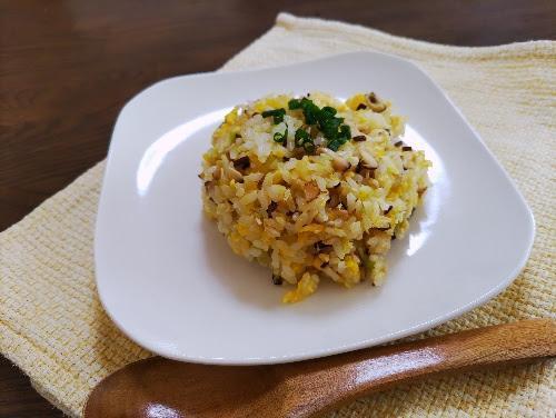 しいたけの旨みをとことん味わう！「しいたけ炒飯」