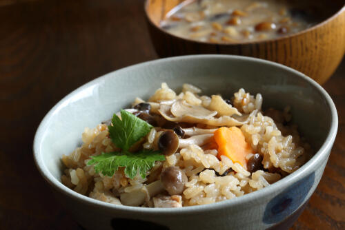 炊き込みご飯 を失敗させない秘訣は 失敗した時のアレンジ法も 食 料理 オリーブオイルをひとまわし