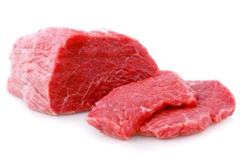 牛肉のステーキの切り身
