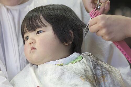 髪型 赤ちゃん 散髪 男の子