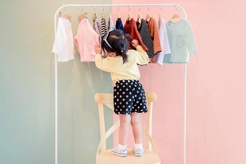 知りたい子ども服の効率的な収納方法！自分で服を選べる工夫を