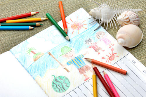 絵日記を上手にまとめるための小学生のサポート方法を解説！