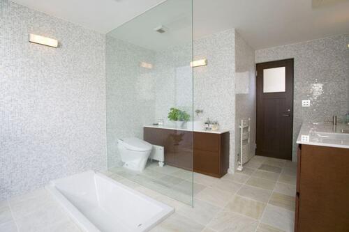 風呂場掃除は天井から！100均グッズでカビと水垢対策