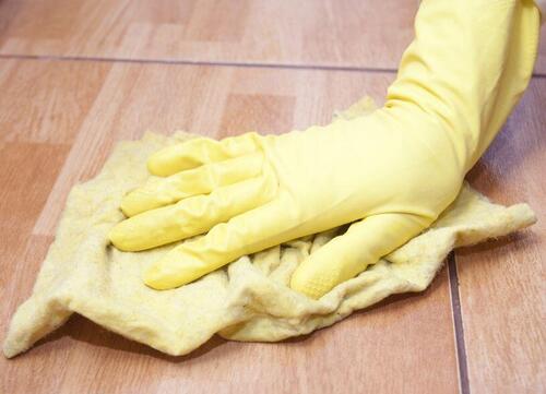 セリアのゴム手袋はロングサイズで使いやすいキッチンのお掃除グッズ