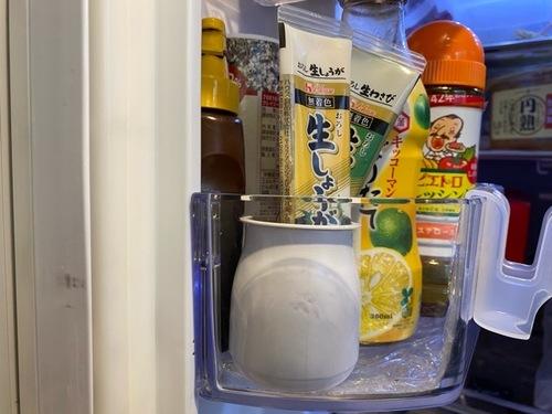冷蔵庫内の収納に