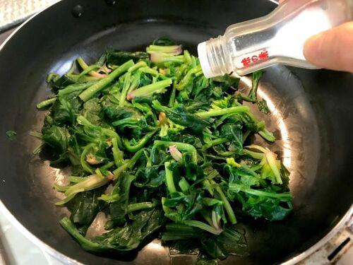 味つけをします