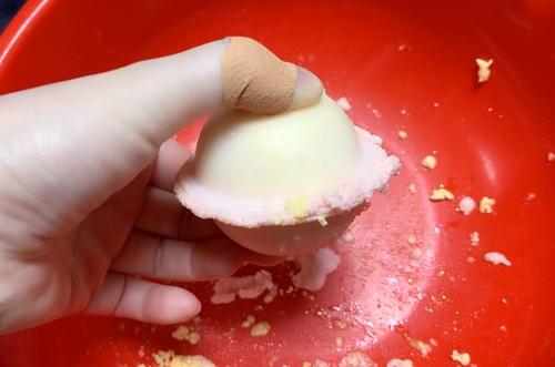 型に入れて固めよう