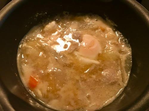 卵を入れます