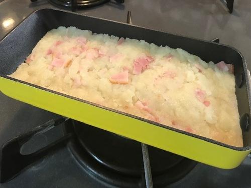 焼きます