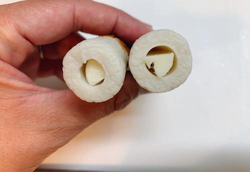 ちくわにチーズをイン