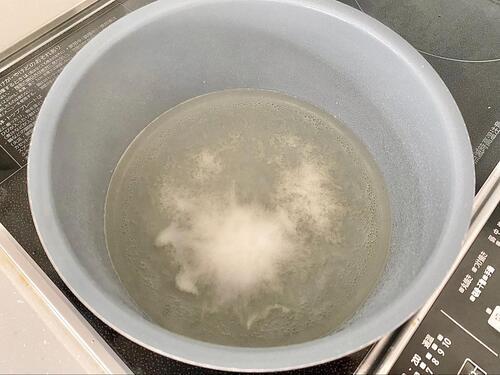 みりんを沸騰させる