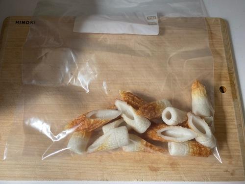 ちくわの冷凍保存法