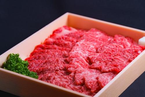桐箱に入ったお肉