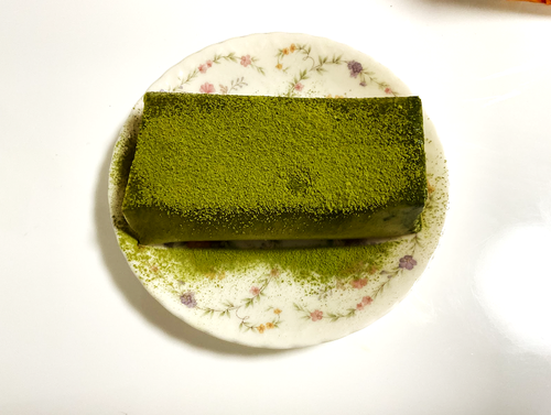 豆乳抹茶プリンを作る