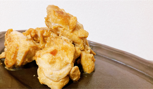 鶏もも肉の味噌とヨーグルト漬け