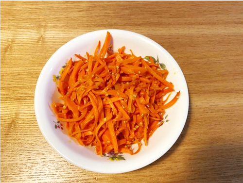 【コウケンテツレシピ】にんじんナムル