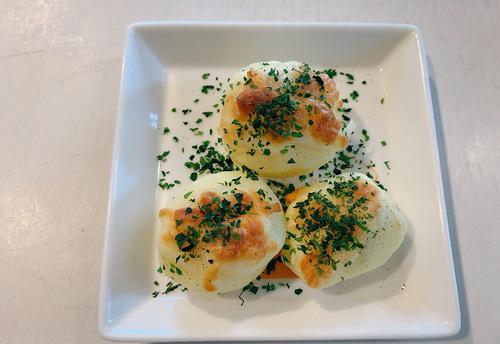 蛇腹チーズポテト
