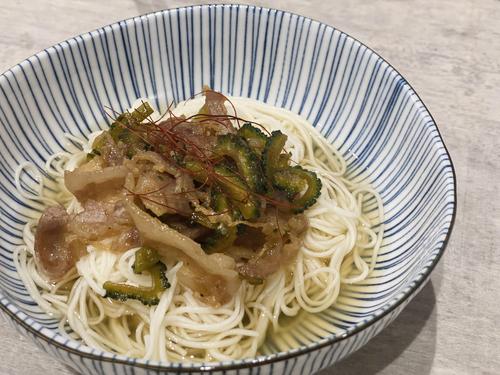 【そうめん×ゴーヤ】が相性抜群すぎる…！食欲なくてもペロリと食べられる＜そうめんアレンジ＞を紹介
