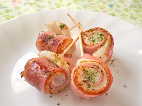 【5分で完成】”ちくわ×ベーコン”が神すぎる♡おつまみやお弁当にもぴったりな<ひと口おかず>