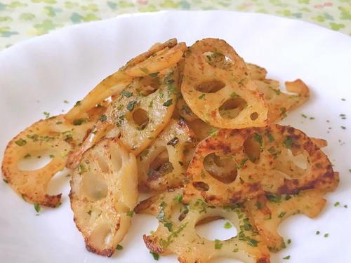 「れんこん」だけで無限に食べられる!子どもも大人もハマる【のり塩れんこん】