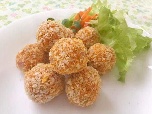 罪悪感ナシ！？【揚げないのにウマい】サクサク『かぼちゃコロッケ』簡単レシピ