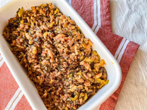 なにコレ…ご飯が進む進む！【作り置き】に最適な『豚ひき肉と高菜のふりかけ』簡単レシピ