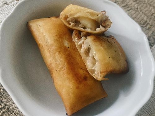 ご飯に合わないワケがない！家族みんなが大満足の『里芋の餡掛け春巻き』簡単レシピ