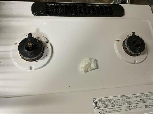 コンロの油汚れにも