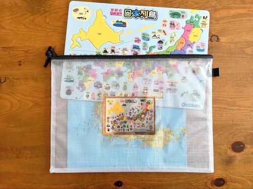 完成したパズルをそのまま収納できる