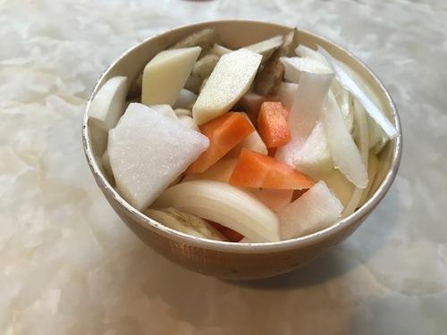 下準備をします